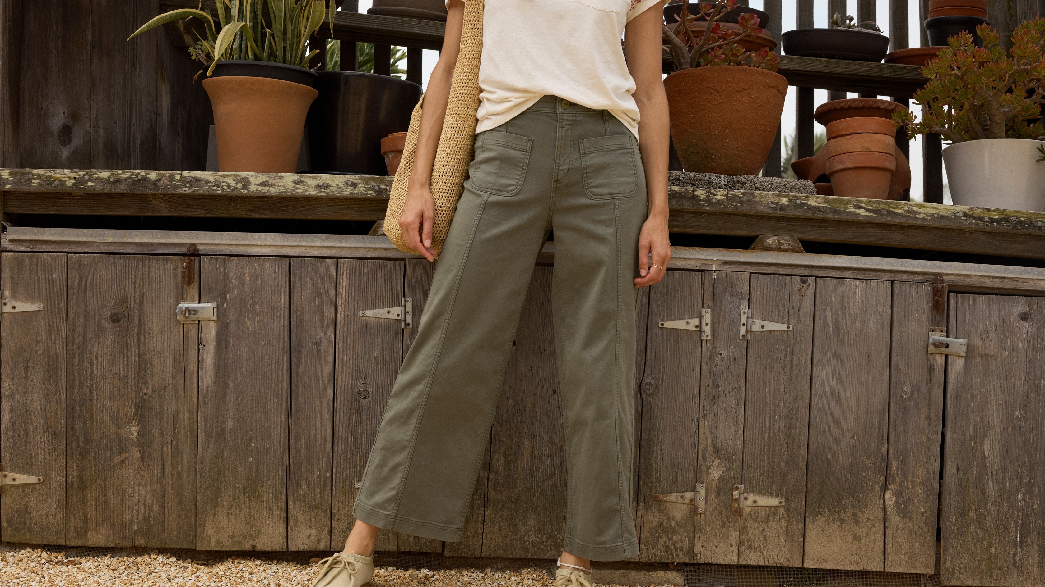How to Style the Linden Canvas Pants