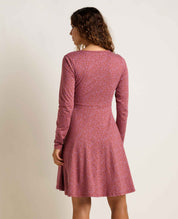 Freesia Long Sleeve Wrap Dress