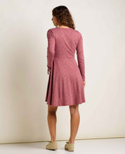 Freesia Long Sleeve Wrap Dress