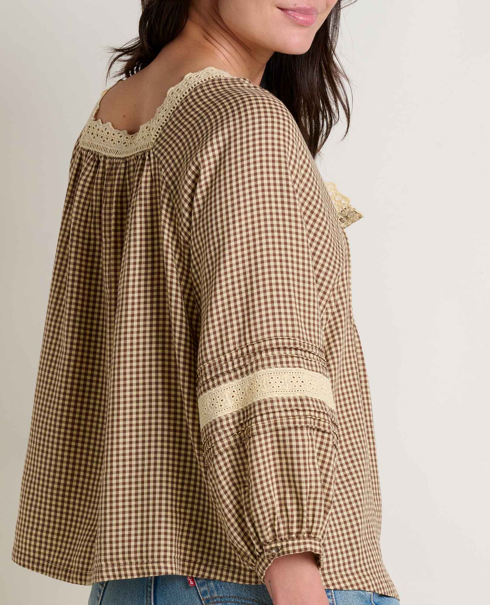 Manzana Peasant Long Sleeve Shirt