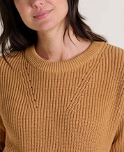 Bianca Shaker Crew Sweater