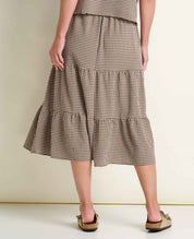 Sunkissed Tiered Midi Skirt