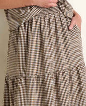 Sunkissed Tiered Midi Skirt