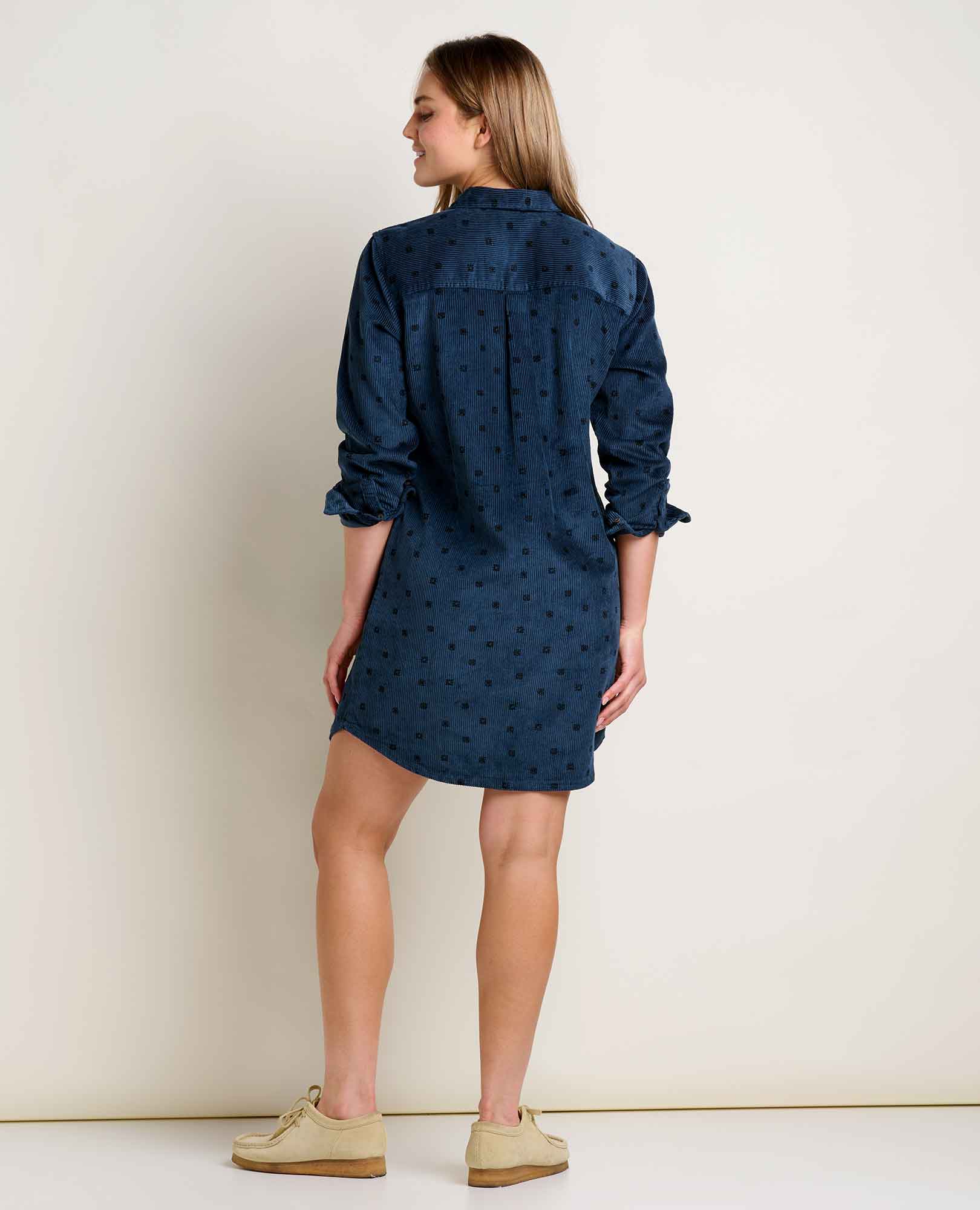 Cascadia Popover Cord Dress
