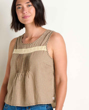 Manzana Pin Tuck Tank