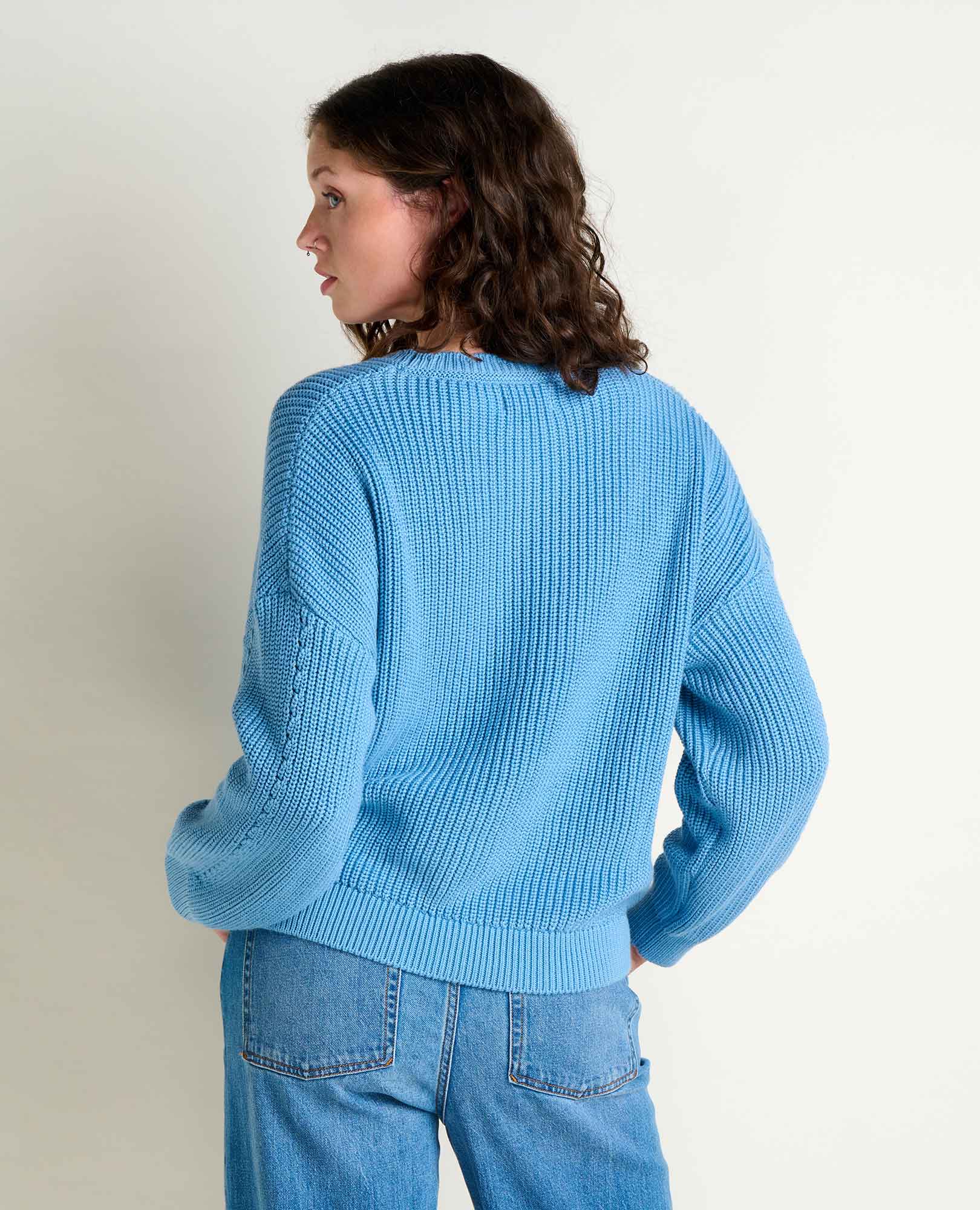 Bianca Shaker Crew Sweater