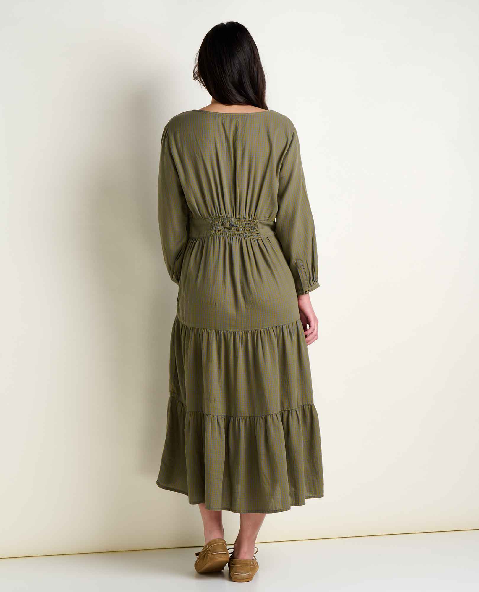 Manzana Tiered Midi Dress