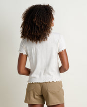 Foothill Pointelle Baby Tee