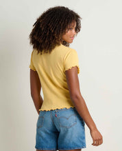 Foothill Pointelle Baby Tee