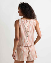 Taj Hemp Button Back Tank II