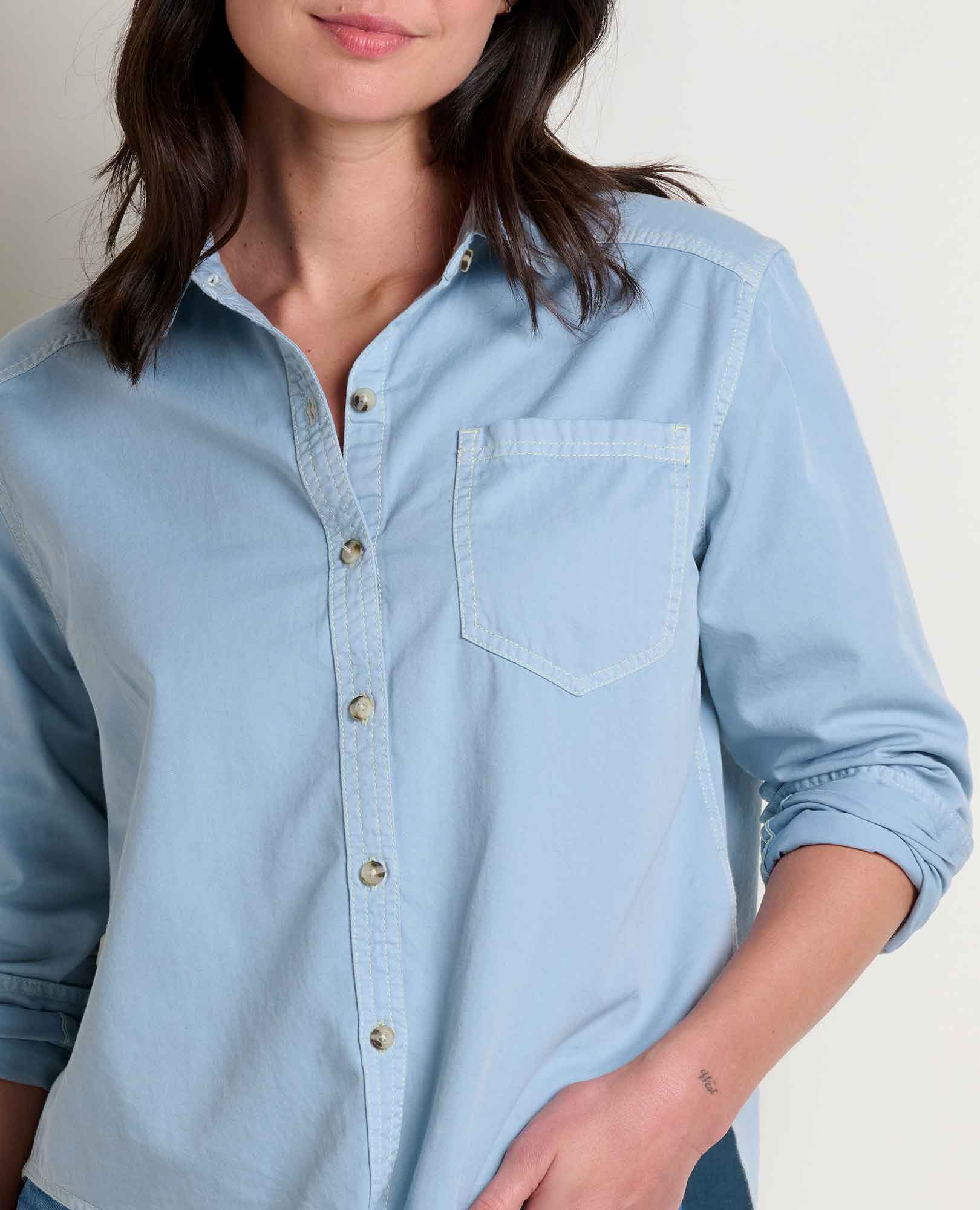 Arroyo Twill Boxy Shirt