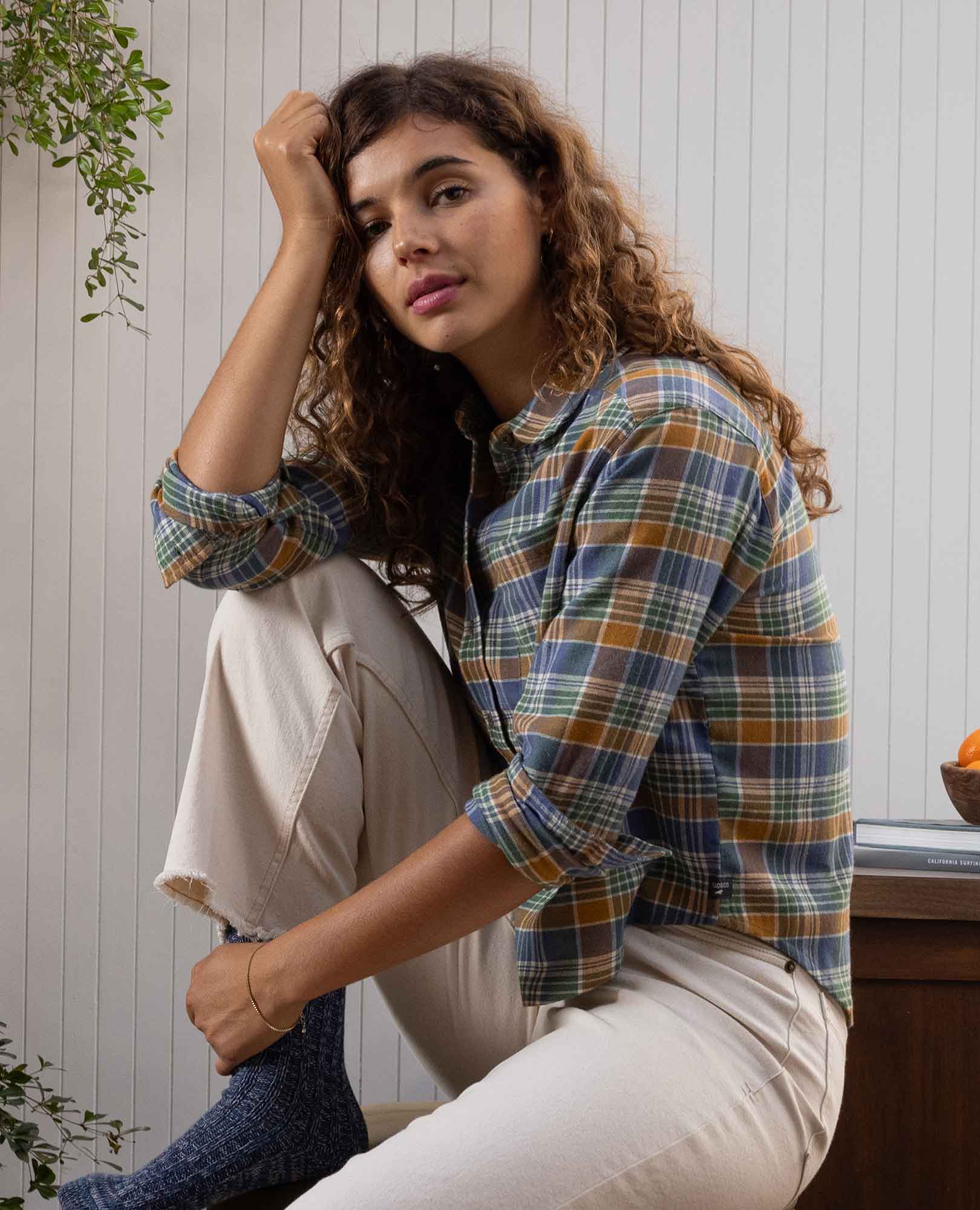 Re-Form Flannel Boxy Shirt