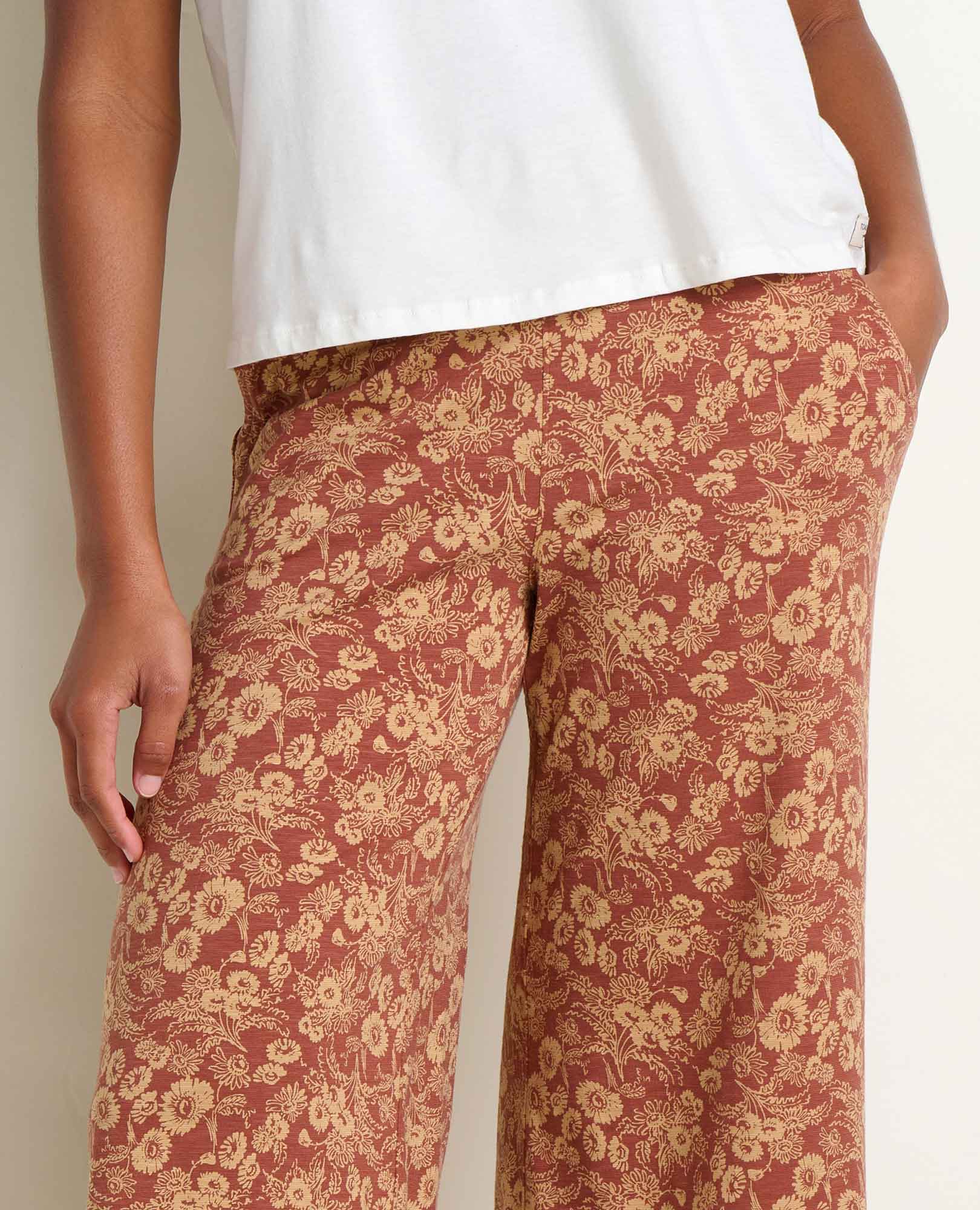 Chaka Wide Leg Crop Pant