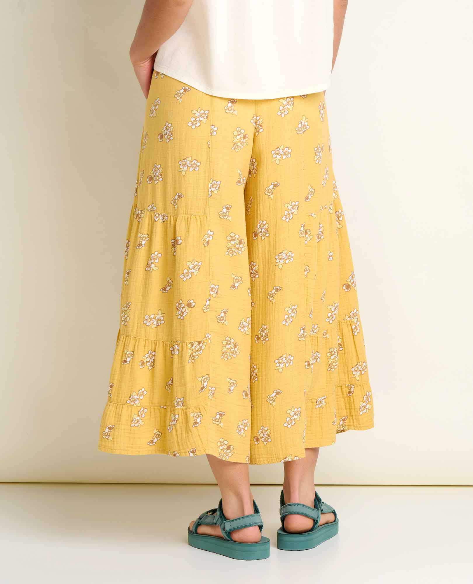 Tate Double Weave Palazzo Pant
