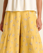 Tate Double Weave Palazzo Pant