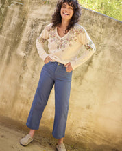 Earthworks Wide Leg Crop Pant