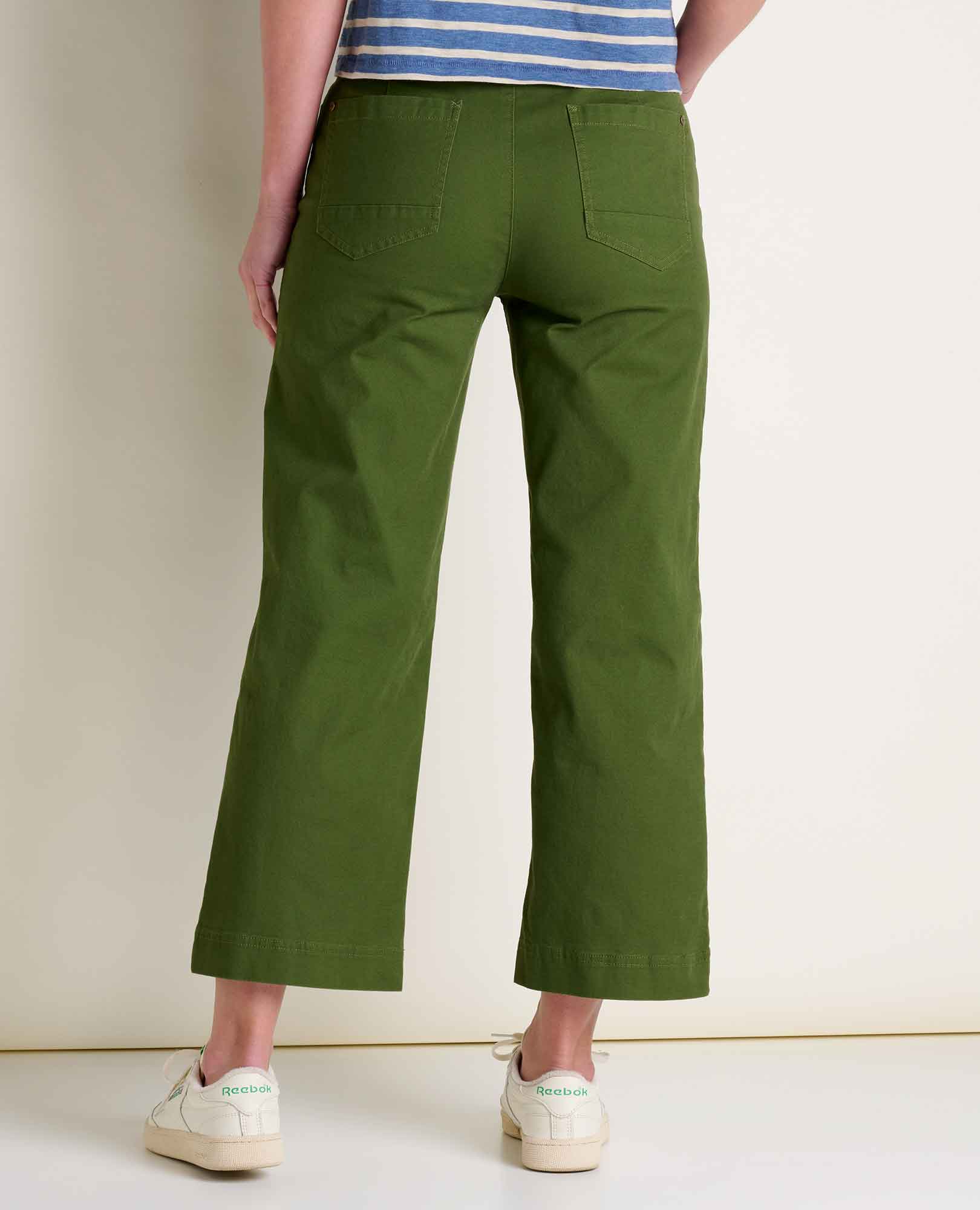 Earthworks Wide Leg Crop Pant