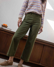 Earthworks Wide Leg Crop Pant