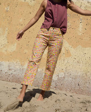 Earthworks Wide Leg Crop Pant