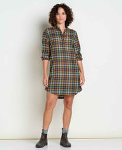 Re-Form Flannel Shirtdress