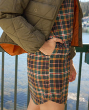 Re-Form Flannel Shirtdress