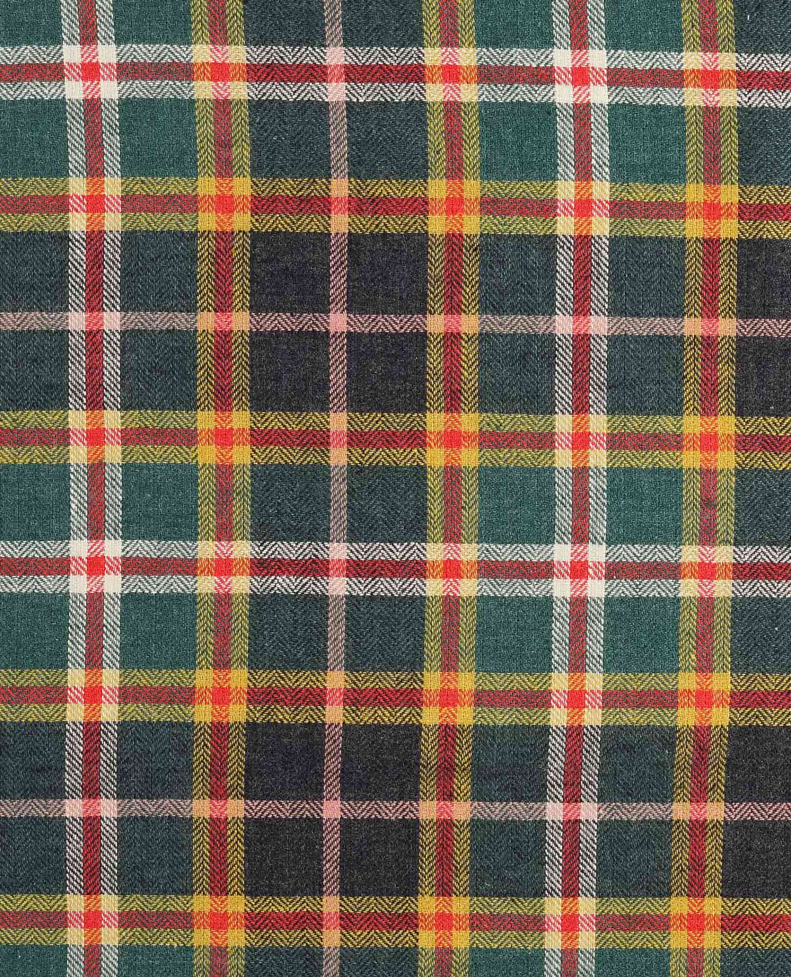 Re-Form Flannel Shirtdress