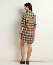 Re-Form Flannel Shirtdress