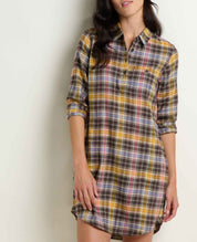 Re-Form Flannel Shirtdress