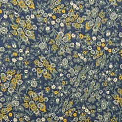 True Navy Retro Print