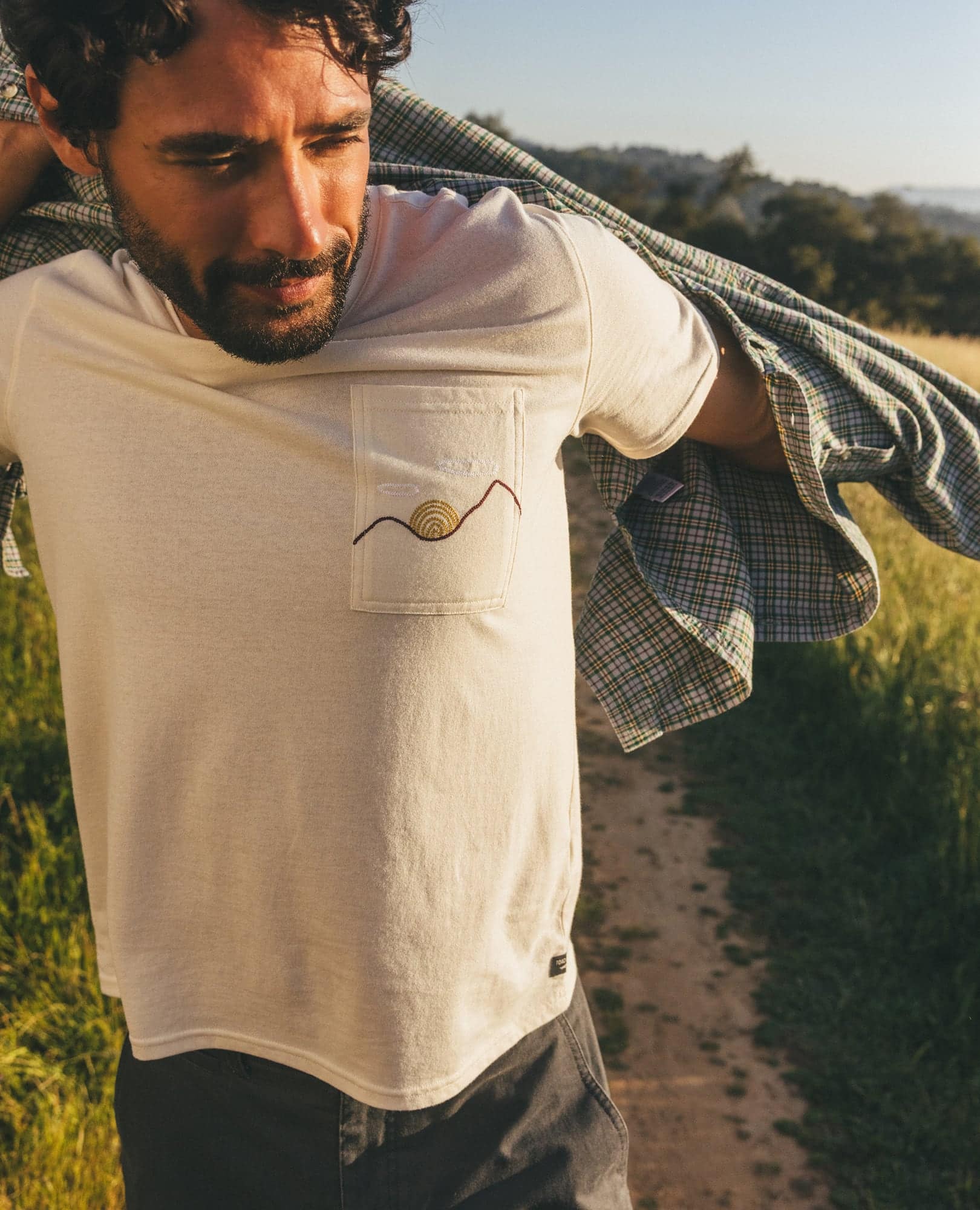 Men's Re-Form Embroidered Crew