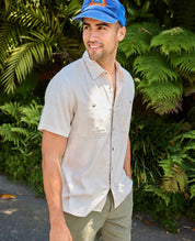 Taj Hemp Short Sleeve Shirt
