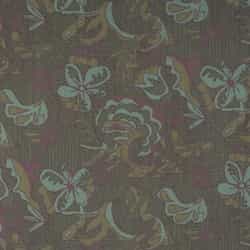 Olive Geo Line Print